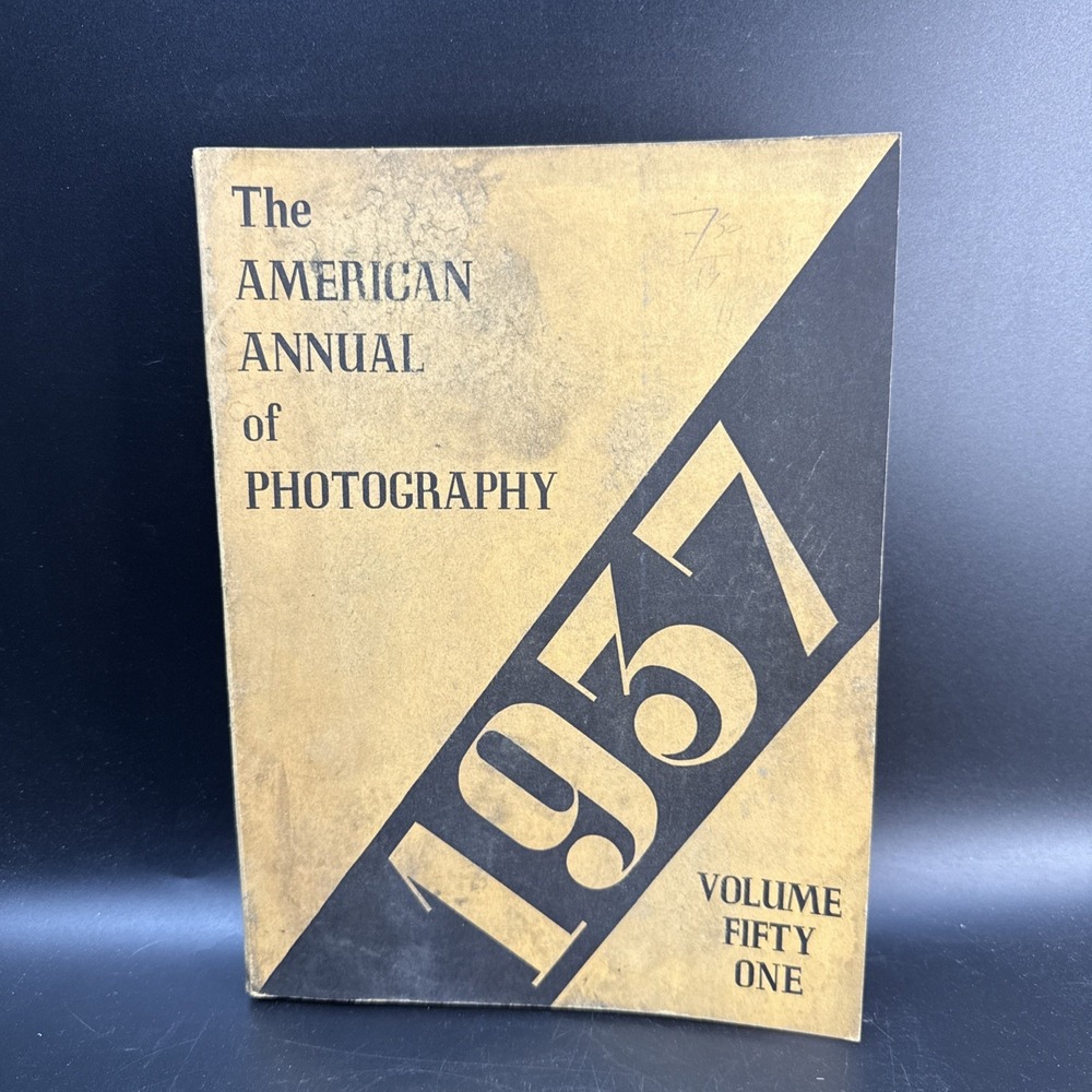 AMERICAN ANNUAL OF PHOTOGRAPHY 1937 Volume 51
